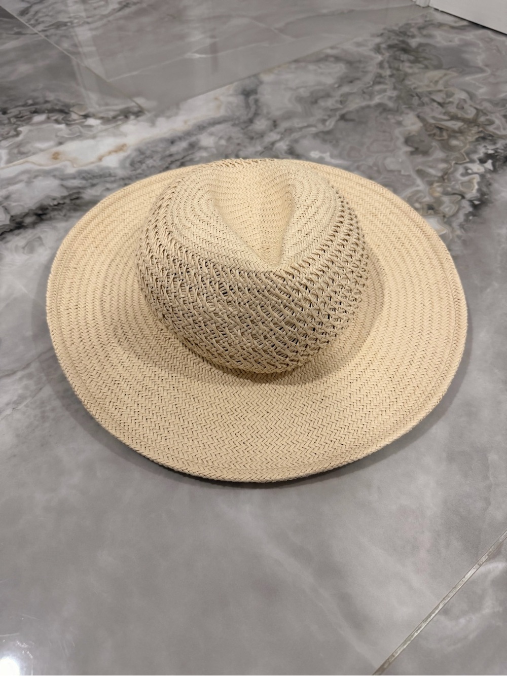 Hat Attack Wide-Brim Straw Sun Hat in Natural